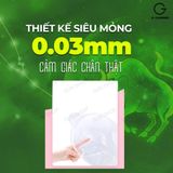 Bao cao su Ropockon Cung Kim Ngưu - Mỏng 0.03mm, hương dâu - Hộp 12 cái 662339