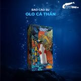 Bao cao su OLO Cá thần - Gai cạnh - Hộp 1 cái + 1 bi silicon 662391