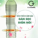 Bao cao su Quinn Pleasure Max - Gân và điểm nổi - Hộp 12 cái 662401