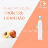 Bao cao su Nakanishi - Siêu mỏng 0.03mm - Hương đào - Hộp 4 cái 662428