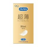 Bao cao su Durex Fetherlite Feel - Siêu mỏng, nhiều gel bôi trơn - Hộp 12 cái 662441