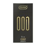 Bao cao su Durex 001 - Siêu mỏng, 54mm - Hộp 6 cái 662443