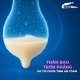 Bao cao su Durex Close Fit - Ôm khít, 49mm - Hộp 12 cái 662449