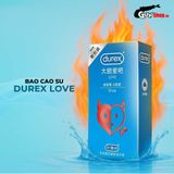 Bao cao su Durex Love - Siêu mỏng, hương vani - Hộp 10 cái 662455