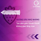 Bao cao su Human - Hương dâu, điểm nổi - Hộp 120 cái 662542