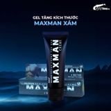 Gel bôi tăng kích thước, hỗ trợ kéo dài thời gian Maxman Xám - Chai 60g 662550