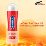 Gel bôi trơn ấm nóng Shell Play Sunshine - Chai 100ml