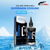 Gel bôi trơn hậu môn mát lạnh Shell Supermen Cooling - Chai 90ml 662606