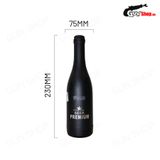 Âm đạo giả Magical Kiss Beer Premium Black 663357