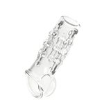 Bao Cao Su Đôn Khúc Giữa Silicone Có Quai Đeo Shi Niuniu Trong Suốt Gân Bi