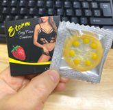 Bao Cao Su Storm 7 Bi Lớn Hương Dâu - Lốc 10 Chiếc 641453 669137