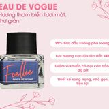 Nước Hoa Vùng Kín Foellie Xanh - Hương Biển Tươi Mát Khử Mùi Và Cân Bằng pH Cho Phái Đẹp 5ml Hàn Quốc 669161
