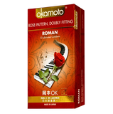 Bao Cao Su Gân Gai Vân Hoa Hồng Okamoto Roman Nhật Bản 669394