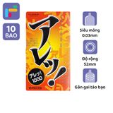 Bao Cao Su Gai Toàn Thân Ôm Khít Sagami Are Are Nhật Bản 669411