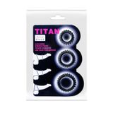 Bộ 3 Vòng Đeo Dương Vật Baile Titan Tăng Kích Thích, Chống Xuất Tinh Sớm