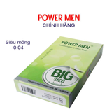 Bao cao su Size Lớn 55mm Power Men Comfortable Ultra Thin 669562