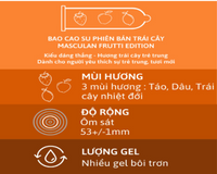 Bao Cao Su Có Mùi Thơm Của Đức Masculan Frutti Edition 10s 669592