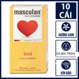 Bao Cao Su Masculan Gold Mỏng Trơn Hương Vani Của Đức H10 669594