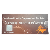 Viên Uống LEVIFIL SUPPER POWER (Vardenafill 40mg và Dapoxetinee 60mg)