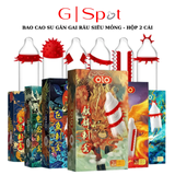 Bao Cao Su Gân Gai Râu, Bcs Olo Siêu Mỏng 0.01mm, Nhiều Gel, Ôm Vừa Vặn (Hộp 2c) 670713