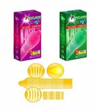 Bao Cao Su 3D Mỏng Siêu Gai Kích Thích Tăng Cảm Giác Cho Nữ - Hộp 10 Cái 310748 670714