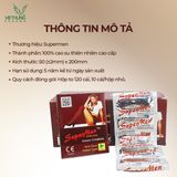 Bao Cao Su Super Men 120 Cái Chính Hãng, Gai Nổi Hương Bạc Hà 670759