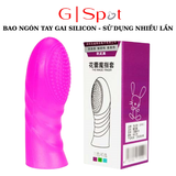 Bao Cao Su Silicon Đeo Ngón Tay Có Gai - Sử Dụng Nhiều Lần 670774