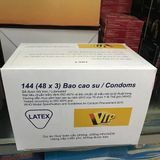 Bao Cao Su Gia Đình Vip Plus 144 Cái( Màu Trắng) 670927