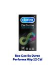 Bao cao su durex hộp hộp 12 cái, che tên sp 