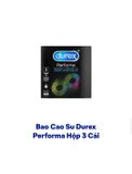 Bao cao su durex hộp 3 cái, che tên sản phẩm 