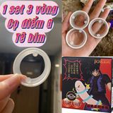 Set 3 Vòng Đeo Dương Vật Bi Tròn Cọ Điểm G Tê Âm Đạo