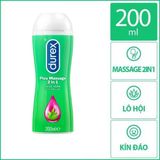Gel Durex Play Massage 2 in 1 Hương Nha Đam Dịu Nhẹ 200ml 719107