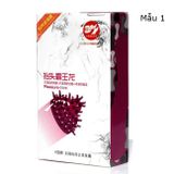 Bộ 2 Hộp Bao Cao Su Gân Gai To HMB Chính Hãng - 4 Chiếc 719136
