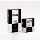 Bao cao su siêu mỏng Power Men 0.03 Invi Chính Hãng 719207