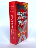 Bao cao su Sagami Xtreme Feel Long Kèm Gel Gói Jex 719231