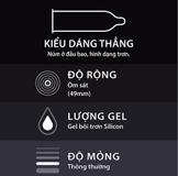 Bao Cao Su Durex Kingtex - Size Nhỏ - Chính Hãng 719232