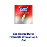 Bao cao su durex, hộp 3 cái,che tên sp  719566