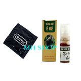 Combo kéo dài mini tiện lợi 1 chiếc bao cao su durex tặng lọ sìn xịt 3ml 720255