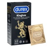 Bao cao su size nhỏ Durex Kingtex 49mm mỏng, trơn, ôm sát chân thật [đổi tên khi giao] 720340