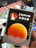 Bao Cao Su Nhật Bản Super Gold - 9 Bi Toàn Thân - 1 Bi Silicon Mềm ở Đầu Tăng Thêm 1cm - Hộp 2 Cái 720385