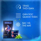 Bao Cao Su Shell Seahorse - Mát Lạnh Kéo Dài Thời Gian - Hộp 10 Cái 720413