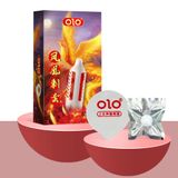 Bao Cao Su OLO Gai Dọc Thân (1 Bcs Gai + 1 Bi Silicon), Bcs Siêu Mỏng 0.03mm 720431