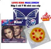 Bao Cao Su 7 Bi Nổi Nhỏ Love Kiss Maxxmen Hộp 1 Cái 720444