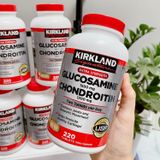 Viên uống Glucosamine 1500mg Kirkland Mỹ - Thực phẩm chức năng hỗ trợ xương khớp khỏe mạnh, giảm đau, phục hồi chấn thương, 220 viên