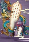 Bao Cao Su Gân Gai Lớn Nổi Toàn Thân Rồng Lộn HBM - Hộp 10 Cái