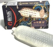 Bao Cao Su Gân Gai Lớn Nổi Toàn Thân Rồng Lộn HBM - Hộp 10 Cái