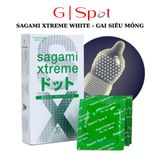 Bao Cao Su Sagami Xtreme White Gai Siêu Mỏng - Hộp 10 cái