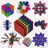 Bộ 216 Viên Nam Châm Màu Sắc Buckyball - Đồ Chơi Sáng Tạo Phát Triển Tư Duy Cho Trẻ Em Từ 5 Tuổi Trở Lên 738801