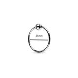 (Chính hãng) Vòng Đeo thân hình Bằng Inox 2.5cm