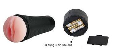 Âm Đạo Giả Dùng Pin Giá Rẻ Pussy Baile -  Rung Kích Thích Cực Phê